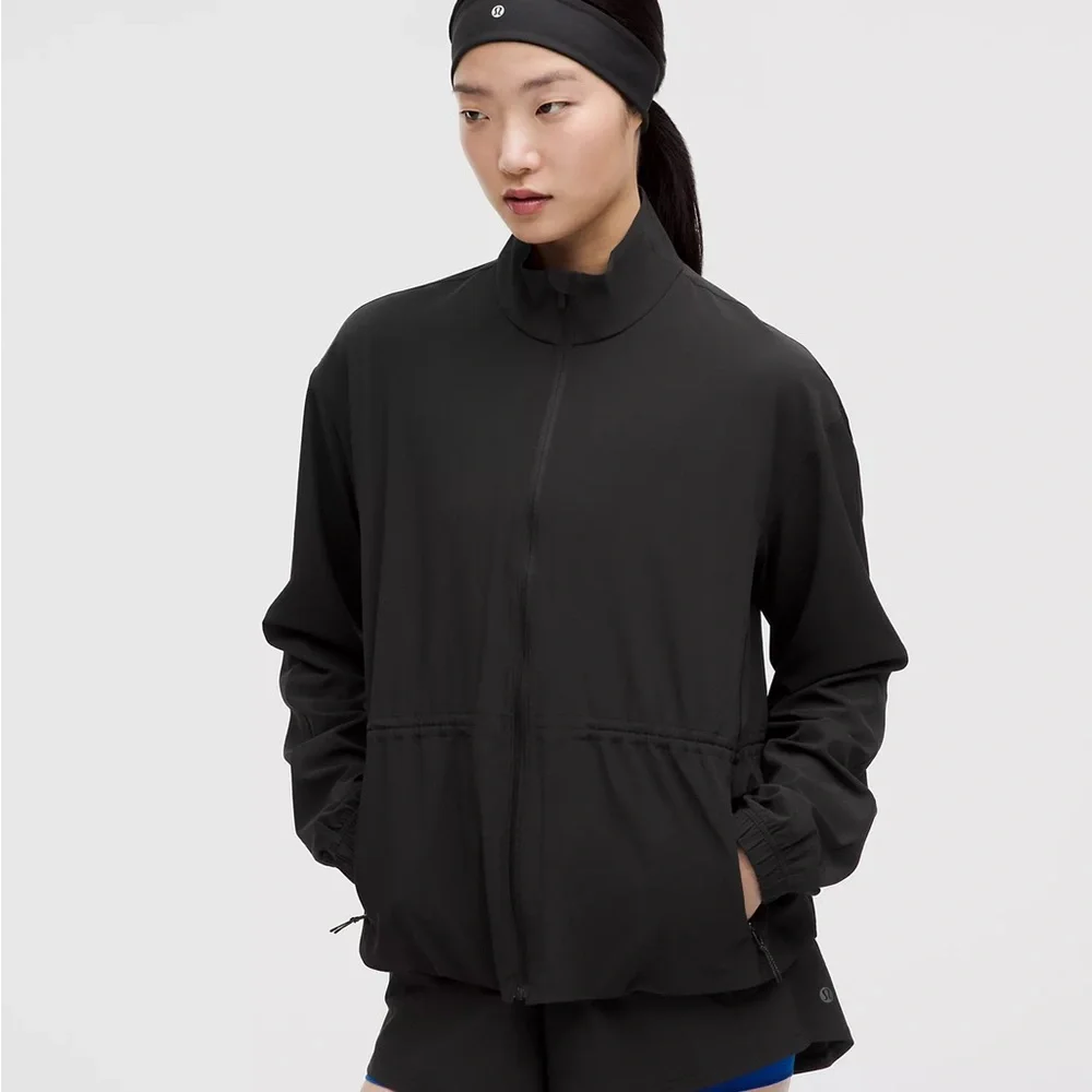 lululemon UV-Protective Cinch-Waist Running Jacket - Picture 1 of 7